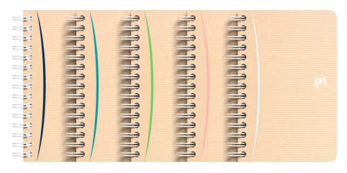 Oxford Spiral-Notizbuch, 9x14 cm, kariert, 90 Blatt, recycling, 10 Stück von Oxford