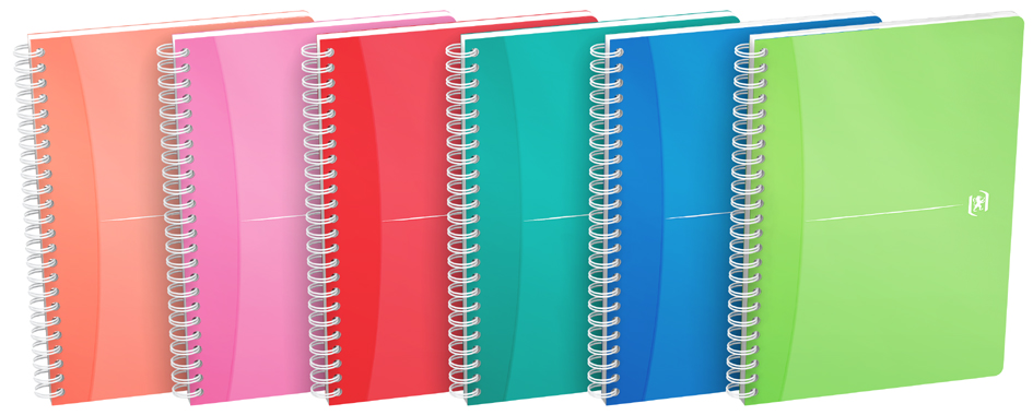 Oxford Spiralbuch , My Colours, , DIN A5, liniert, 90 Blatt Oxford Spiralbuch , My Colours, , DIN A5, liniert, 90 Blatt von Oxford