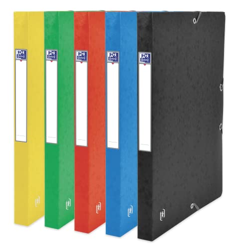 Oxford Standard-Kapazität, Top File+, 24 x 32 cm, Rücken 25 mm, mit Gummiband, Kartendeckel, verschiedene Farben Oxford Standard-Kapazität, Top File+, 24 x 32 cm, Rücken 25 mm, mit Gummiband, Kartendeckel, verschiedene Farben von Oxford