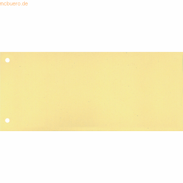 Oxford Trennstreifen 24x10,5cm Karton gelb VE=100 Stück von Oxford