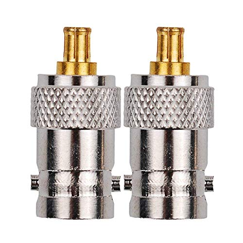 OxoxO BNC weiblich auf MCX männlich RF Koax Adapter Stecker für SDR Rio DSO tragbares digitales Oszilloskop Sonden (2 Stück) von OxoxO
