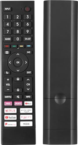 ERF3A80 Ersatz TV Fernbedienung Kompatibel mit Hisense 4K UHD TV ERF3A80 Ersatz TV Fernbedienung Kompatibel mit Hisense 4K UHD TV von Oxumote