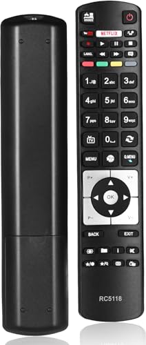 RC5118F Fernbedienung Kompatibel mit Hitachi Digihome Alba Polaroid Finlux TV Ersatz RC5118F Fernbedienung Kompatibel mit Hitachi Digihome Alba Polaroid Finlux TV Ersatz von Oxumote