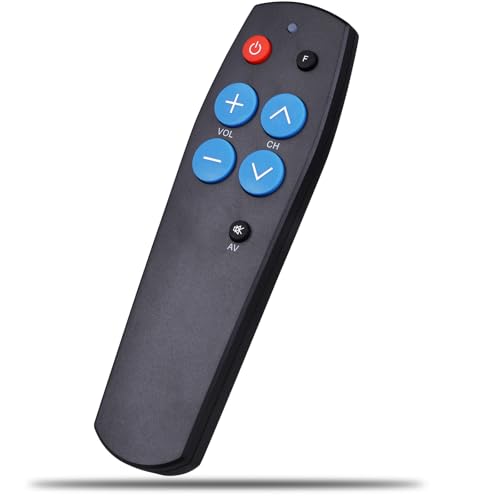 Universelle TV Fernbedienung – Einfach und Benutzerfreundlich, Ideal für Senioren, Kompatibel mit Allen Gängigen TV-Marken Universelle TV Fernbedienung – Einfach und Benutzerfreundlich, Ideal für Senioren, Kompatibel mit Allen Gängigen TV-Marken von Oxumote