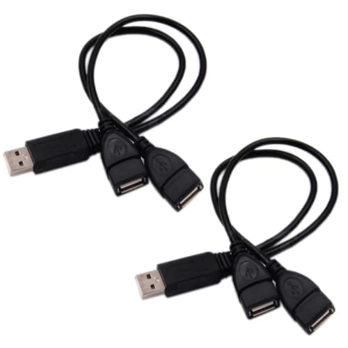 2 Port USB Hubs Data Cable USB 2.0 Bis Zwei USB Adapterkabel Für Mehrere Geräteladungen Und Datensynchronisierung 2 Port USB Hubs Data Cable USB 2.0 Bis Zwei USB Adapterkabel Für Mehrere Geräteladungen Und Datensynchronisierung von Oxxggkao