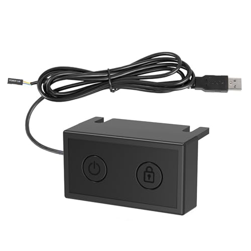 Desktop Computer Power Switches Taste Sperre Bildschirm Bildschirm PC Computer Case Switces USB Netzteil Für Home Office Internet Desktop Computer Power Switches Taste Sperre Bildschirm Bildschirm PC Computer Case Switces USB Netzteil Für Home Office Internet von Oxxggkao
