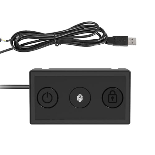 Desktop Fingerabdruck Power Switches Sperre Screen Schaltfläche USB NETZLEINE VON HOME Office Desktop Internet Desktop Fingerabdruck Power Switches Sperre Screen Schaltfläche USB NETZLEINE VON HOME Office Desktop Internet von Oxxggkao