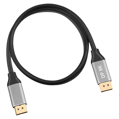 Oxxggkao 3.25/6.56/9.84FT DisplayPort Männlich Zu Männlichem Adapterkabel Für Computer Und Laptops Unterstützt 8k UHD Bei 60 Hz Oxxggkao 3.25/6.56/9.84FT DisplayPort Männlich Zu Männlichem Adapterkabel Für Computer Und Laptops Unterstützt 8k UHD Bei 60 Hz von Oxxggkao