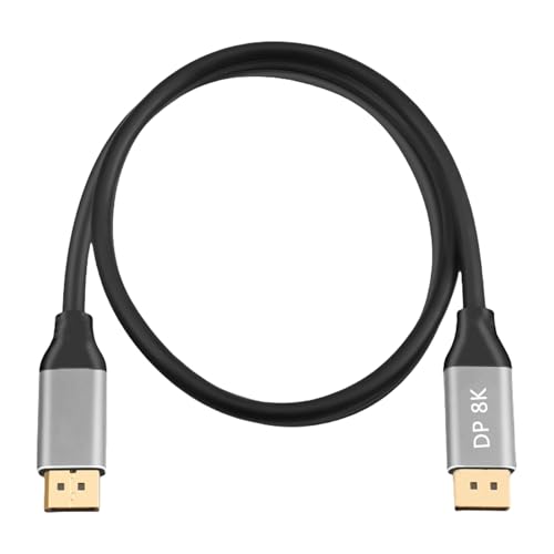 Oxxggkao 3.25/6.56/9.84FT DisplayPort Männlich Zu Männlichem Adapterkabel Für Computer Und Laptops Unterstützt 8k UHD Bei 60 Hz Oxxggkao 3.25/6.56/9.84FT DisplayPort Männlich Zu Männlichem Adapterkabel Für Computer Und Laptops Unterstützt 8k UHD Bei 60 Hz von Oxxggkao