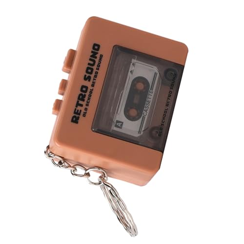 Oxxggkao Miniatur Cassettes Spieler Schlüsselanhänger Retro Tape Rekorder Mit Aufbauten In Musikbox Und Aufnahmefähigkeit Für Zubehör Oxxggkao Miniatur Cassettes Spieler Schlüsselanhänger Retro Tape Rekorder Mit Aufbauten In Musikbox Und Aufnahmefähigkeit Für Zubehör von Oxxggkao