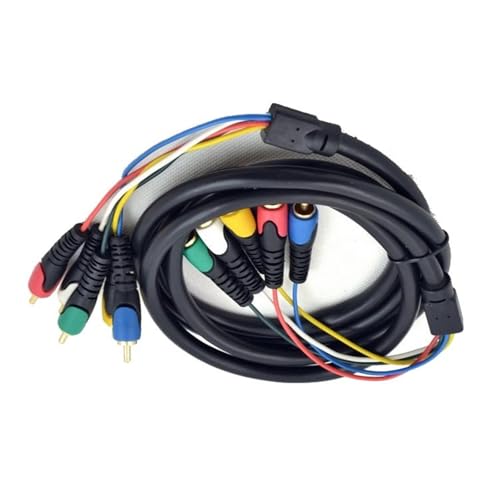Oxxggkao Upgrades 5RCA Auf 5RCA Sound Videokabel Mit Goldplatten Mit 1 8 Meter Langen Steckern Einfach Zu Verwenden Für HDTV Zu Verwenden Oxxggkao Upgrades 5RCA Auf 5RCA Sound Videokabel Mit Goldplatten Mit 1 8 Meter Langen Steckern Einfach Zu Verwenden Für HDTV Zu Verwenden von Oxxggkao