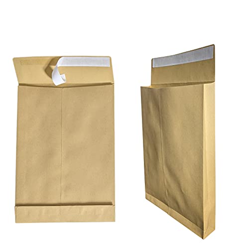 50x Faltentaschen B4 A4 braun, 250x353mm, 4cm Falte Stehboden, selbstklebend mit Abziehstreifen, 130 g/qm, Faltenversandtaschen Musterbeutel 50x Faltentaschen B4 A4 braun, 250x353mm, 4cm Falte Stehboden, selbstklebend mit Abziehstreifen, 130 g/qm, Faltenversandtaschen Musterbeutel von Oxycute GD