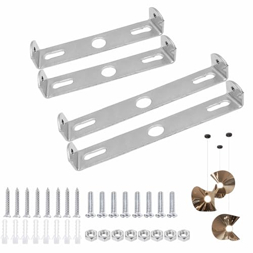 4 Stück Lampenhalterung Decke,Leuchten Montagehalterung Querstange,Deckenhalterung Lampe(90mm100mm),Lampenhalterung mit Schrauben Zubehör,Lampenhalterung Decke für die Montage von Deckenlampen von Oykrueats