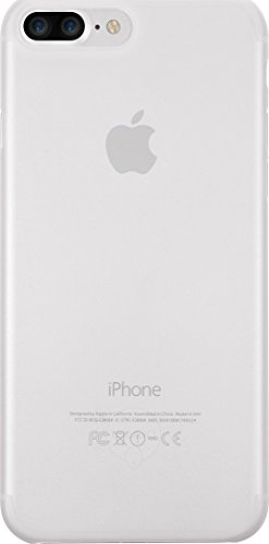 Ozaki O!Coat 0.4 Jelly Slim Schutzhülle für Apple iPhone 7 Plus / 8 Plus - transparent [0.4mm dünn | 4g leicht | Extrem passgenau | Transparent] - OC746TR von Ozaki