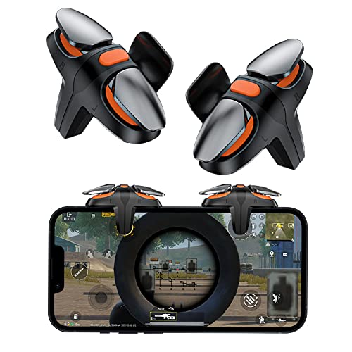 Ozkak PUBG Mobile Controller Trigger Schnellfeuer Rapide Fire 6 Stufen L1R1 Auslöser Handy für Android iOS von Ozkak