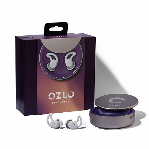 Ozlo Sleepbuds | Schlafkopfhörer für Seitenschläfer | Schlaf-Ohrhörer mit bis zu 10 Stunden Bluetooth-Streaming | Wissenschaftlich fundierte Schlafgeräusche | Geräuschunterdrückung von Ozlo
