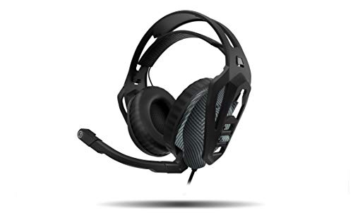 Ozone Nuke Pro Gaming-Kopfhörer mit Mikrofon, 7.1-Sound, Boombox, kompatibel mit PS4, ergonomisch, klappbar, Premium-Sound, Klinke 3.5 + PC-Adapter, Schwarz Ozone Nuke Pro Gaming-Kopfhörer mit Mikrofon, 7.1-Sound, Boombox, kompatibel mit PS4, ergonomisch, klappbar, Premium-Sound, Klinke 3.5 + PC-Adapter, Schwarz von Ozone Gaming Gear