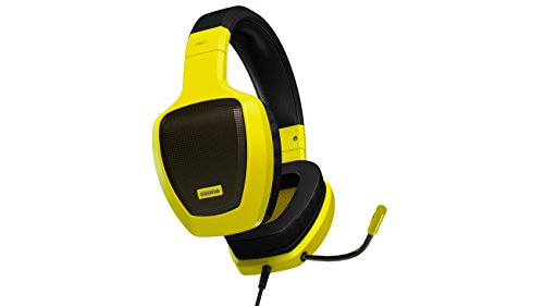 Ozone Rage Z50 Gaming-Headset – OZRAGEZ50GLY – Gaming-Headset mit Mikrofon, leicht, schwarz/gelb, verstellbar von Ozone Gaming Gear