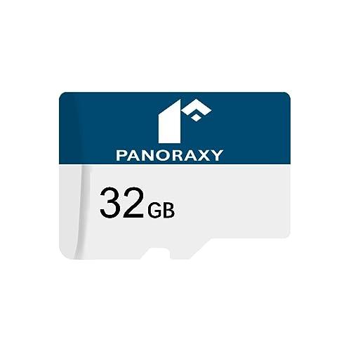 P Panoraxy TF-Karte, 32 GB, 80 MB/s, 633 X, U1, C10, Full HD Video V10, A1, FAT32, High Speed Flash TF-Karte für Computer & Handy & Tablet & PC & Kamera von P Panoraxy