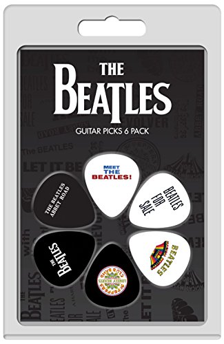 Perri's Leathers LP-TB1 The Beatles Guitar Picks, 6-Pack, beatles plektren #2 von P Perri's Leathers Ltd.