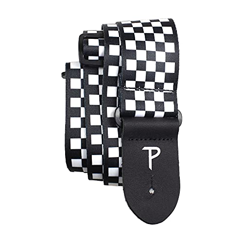 Perri's Leathers Ltd. - Gitarrengurt - Polyester - Kariert - Einstellbar - Für Akustik-/Bass-/Elektrogitarren - Hergestellt in Kanada (LPCP-591) von P Perri's Leathers Ltd.