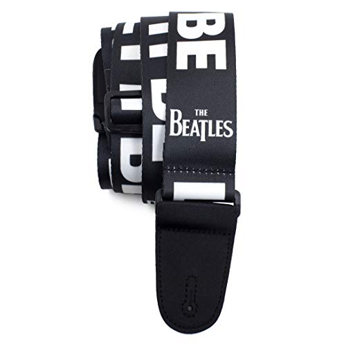 Perri's Leathers Ltd. - The Beatles - Gitarrengurt - Let It Be - Offizielles Lizenzprodukt - Einstellbar - Für Akustik-/Bass-/Elektrogitarren - Hergestellt in Kanada (LPCP-6084) von P Perri's Leathers Ltd.