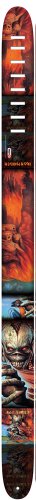 Perri's Leathers P25INM-1339 Iron Maiden Leather Guitar Strap Perri's Leathers P25INM-1339 Iron Maiden Leather Guitar Strap von P Perri's Leathers Ltd.