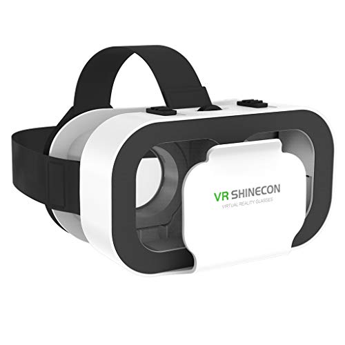 P Prettyia 3D Virtual Reality VR Brille VR Shinecon 3D Movie & Games Tragbare Brille für 4,7 '' 6,53 '' Handy von P Prettyia