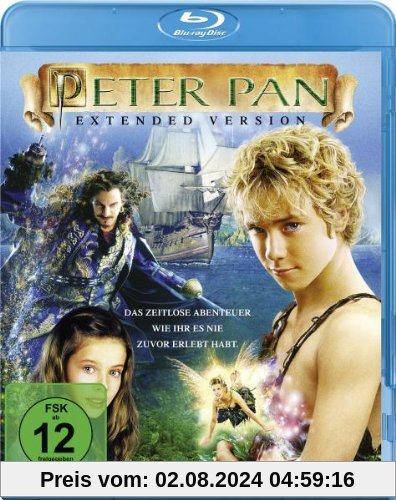 Peter Pan - Extended Version [Blu-ray] von P. J. Hogan