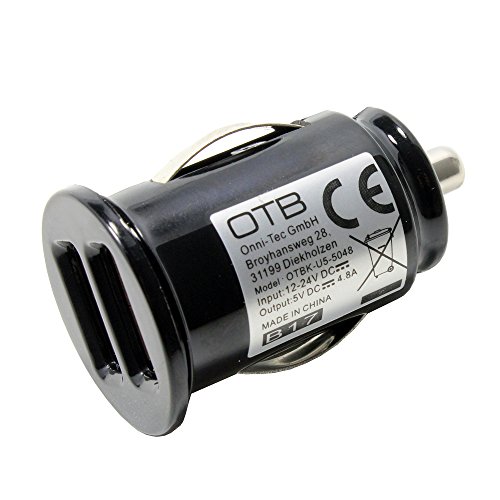 KFZ USB Adapter für Alldocube M5X Pro, Dual USB, 2X 2400mA, mit Auto-ID von P4A