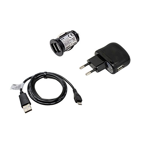 P4A Micro USB Set 3teilig 2,1A für Asus ZenPad 10 Z300M von P4A