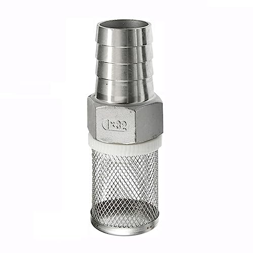 Schlauchsieb in mehreren Größen, 15/20/25/32 mm – 304SS-Netzfilter for Hochdruckreiniger und Gewächshausbewässerung(32mm) von PAAWBW