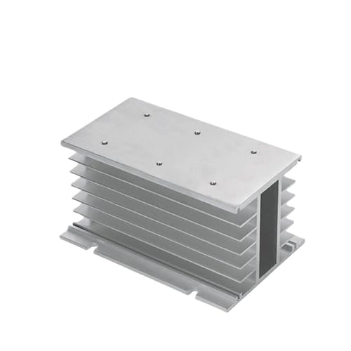 H-150 10-120a weiß 150 x 100 x 80 mm 40 A 3-Phasen-Halbleiterrelais SSR Kühlkörper aus Aluminium von PABVRPYT