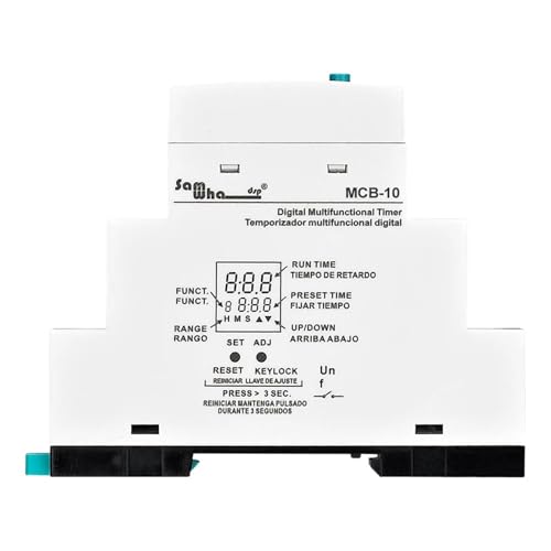 MCB-10 Multifunktions-LCD-Zeitrelais (110VAC 24VAC-DC) von PABVRPYT