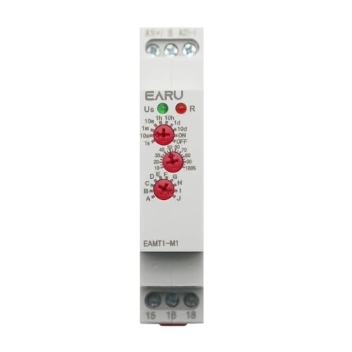 Multifunktions-Zeitrelais 16A 250VAC mit Zeitrelais AC/DC 12-240V (EAMT1-M2) von PABVRPYT