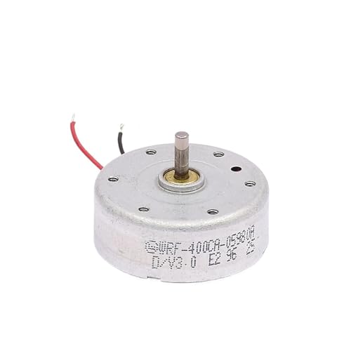 PABVRPYT 1 x Micro-Motor RF-400CA DC 3 V-9 V 6 V 3840 U/min für CD- und DVD-Player, Hobbyspielzeug, Ventilator, Modellauto und Boot von PABVRPYT