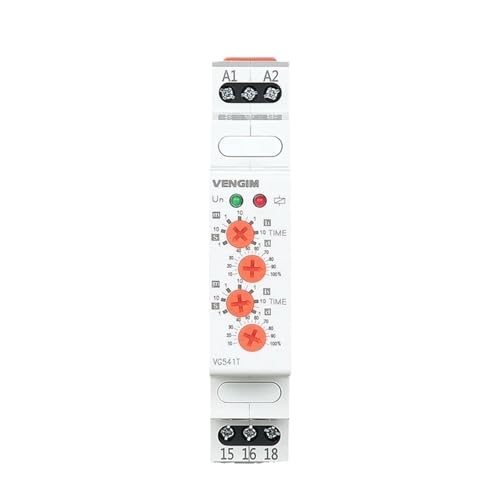 Zyklisches Zeitrelais 220V 24V 12V AC/DC Asymmetrisches Blinkrelais zwischen ON und OFF Recycling-Timer Einstellbare Wiederholungszeit (AC 220V) von PABVRPYT