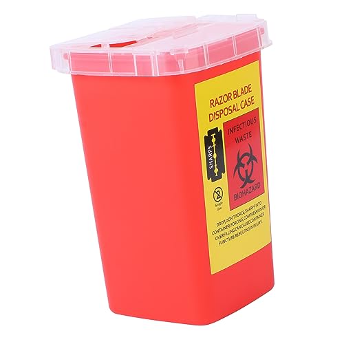 PACKOVE 1 Stück Klingen-Recycling-Box Rasierhobel entsorgen Container Rasiermesser zurückreisen Entsorgungsbehälter für Rasierer Spenderkoffer Sicherheitsfall rot PACKOVE 1 Stück Klingen-Recycling-Box Rasierhobel entsorgen Container Rasiermesser zurückreisen Entsorgungsbehälter für Rasierer Spenderkoffer Sicherheitsfall rot von PACKOVE