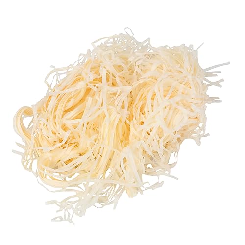 PACKOVE 1 Stück Schachtel Papierseidenfüller Gefaltetes Papier Crinkle Paper Farbiges Gewebepapier Papierschnitzel Für Körbe Zerknittertes Papierfetzen Füllpapier Füllfaden von PACKOVE