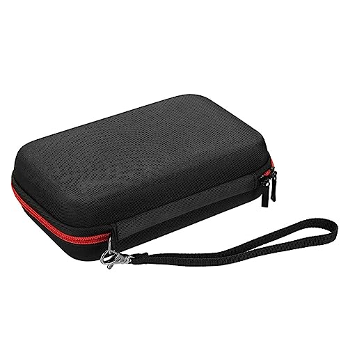 PACKOVE 1Stück Eva Aufbewahrungstasche für Infrarot Thermometer Stoßfeste mit Lanyard und Reißverschluss Tragbar für Stirnthermometer für Unterwegs und Sicheren Transport von PACKOVE