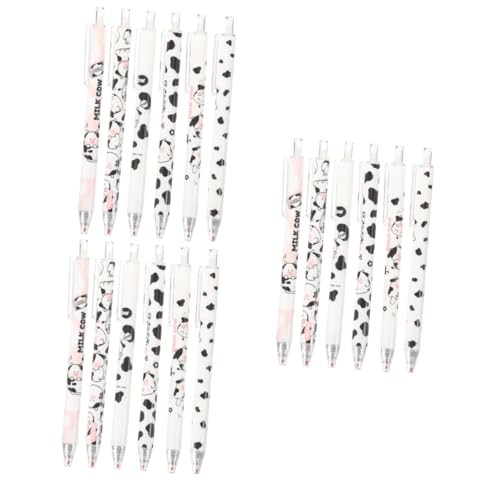PACKOVE 3 Sätze Cartoon Briefpapier Kühe Gel Tintenstifte Büro Signatur Stifte Schilder Stifte Büro Schreibstifte Party Stift Bezaubernde Schreibstifte 6 Stücke * 3 von PACKOVE