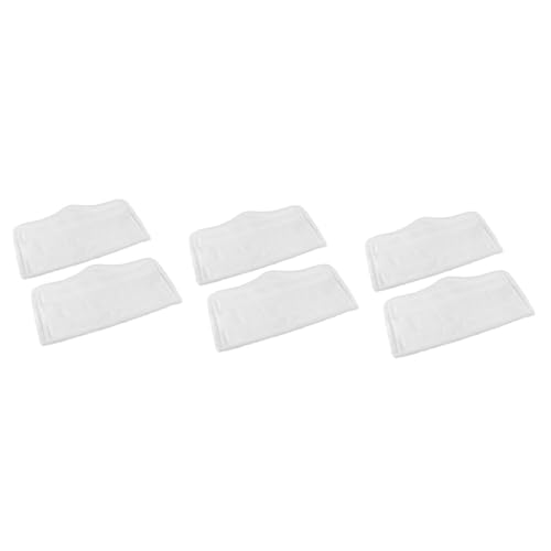 PACKOVE 3 Sätze Wischbezug Wohnung Stoff Dampfreiniger-pads Stil Großer Flacher Mopp Nass Bodenwischpads Ersatzpads Für Dampfreiniger Dampfwischtücher Weiß 2 Stücke * 3 PACKOVE 3 Sätze Wischbezug Wohnung Stoff Dampfreiniger-pads Stil Großer Flacher Mopp Nass Bodenwischpads Ersatzpads Für Dampfreiniger Dampfwischtücher Weiß 2 Stücke * 3 von PACKOVE