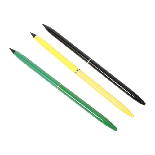 PACKOVE 3 Stück Kein Geschärfter Bleistiftstift Stift Mechanisch Bleistifte Ewig Schreibstifte Für Die Schule Bleistift Für Die Schulanfangszeit Ästhetisches Schulmaterial Metall PACKOVE 3 Stück Kein Geschärfter Bleistiftstift Stift Mechanisch Bleistifte Ewig Schreibstifte Für Die Schule Bleistift Für Die Schulanfangszeit Ästhetisches Schulmaterial Metall von PACKOVE