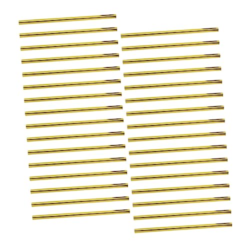 PACKOVE 600Stücke Goldene Keksbeutel Bindungsseile Mehrzweck Dichtungsdrähte Für Bäckerei Und Candy Tüten Lang Für DIY Projekte Und Festliche Verpackungen von PACKOVE