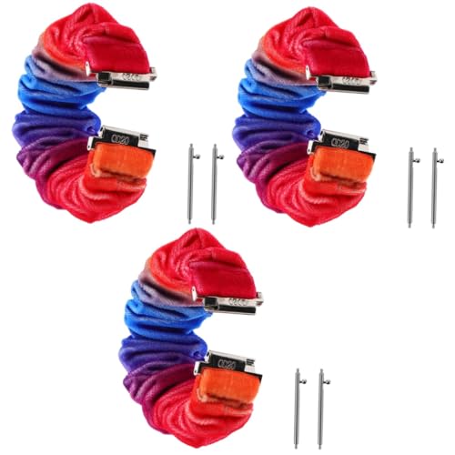 PACKOVE Gummiband 3St 20mm Armband Scrunchie-Riemen smartwatch Armband Haarbänder uhrenarmbänder Uhrenarmband für smartwatch Smart-Armband-Uhrenarmband intelligent Stirnband Zubehör Gurt von PACKOVE