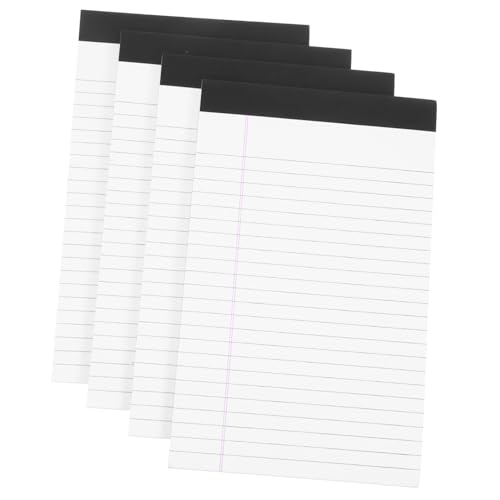PACKOVE Notizbuch Pads Schreibwaren Schmucklos Zu Ungefüttert Bürobedarf Gepunktet Arbeitsplatz Essentials Legal Arbeitsheft Notizen Schreibtisch Arbeiten Nehmen Lieferungen Papier Weiß von PACKOVE