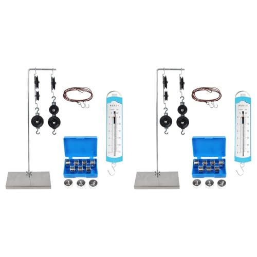 PAGJHRFJG 2X Dynamometer Balance Physik Experimente Spring Haken Code Mechanik Von Maschinen Riemen Scheiben Block Set PAGJHRFJG 2X Dynamometer Balance Physik Experimente Spring Haken Code Mechanik Von Maschinen Riemen Scheiben Block Set von PAGJHRFJG