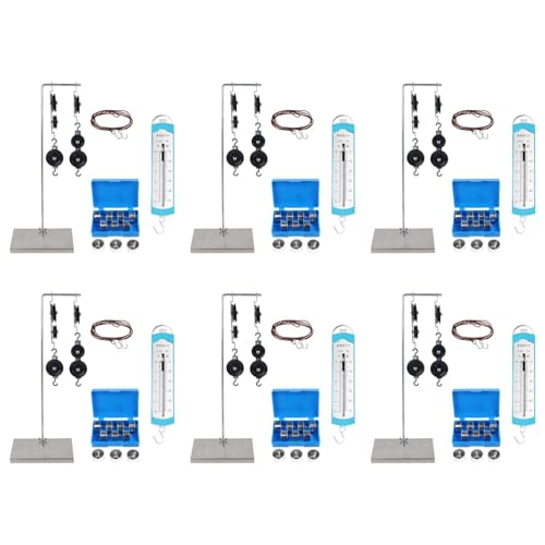 PAGJHRFJG 6X Dynamometer Balance Physik Experimente Spring Haken Code Mechanik Von Maschinen Riemen Scheiben Block Set PAGJHRFJG 6X Dynamometer Balance Physik Experimente Spring Haken Code Mechanik Von Maschinen Riemen Scheiben Block Set von PAGJHRFJG
