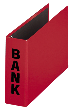 PAGNA Bankordner , Basic Colours, , für Kontoauszüge, rot von PAGNA