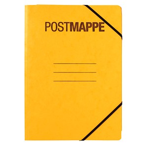 PAGNA Eckspanner Postmappe DIN A4 gelb von PAGNA